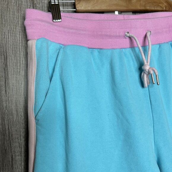 RIPNDIP Teddy Fresh Color Block Sweatpants Blue Pink Size L - Picture 5 of 8